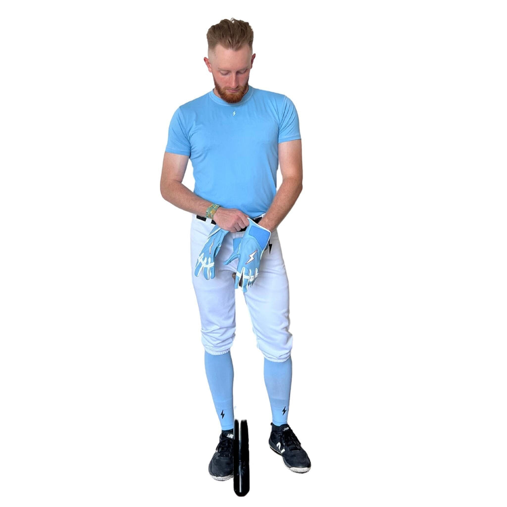 BRUCE BOLT Premium Pro Baseball Knicker - WHITE- thumb 4