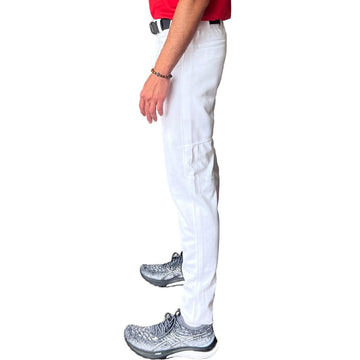 BRUCE BOLT Premium Pro Baseball Pant - WHITE - 1