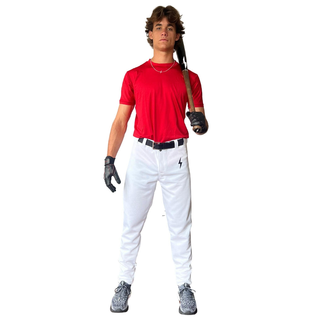 BRUCE BOLT Premium Pro Baseball Pant - WHITE- thumb 4