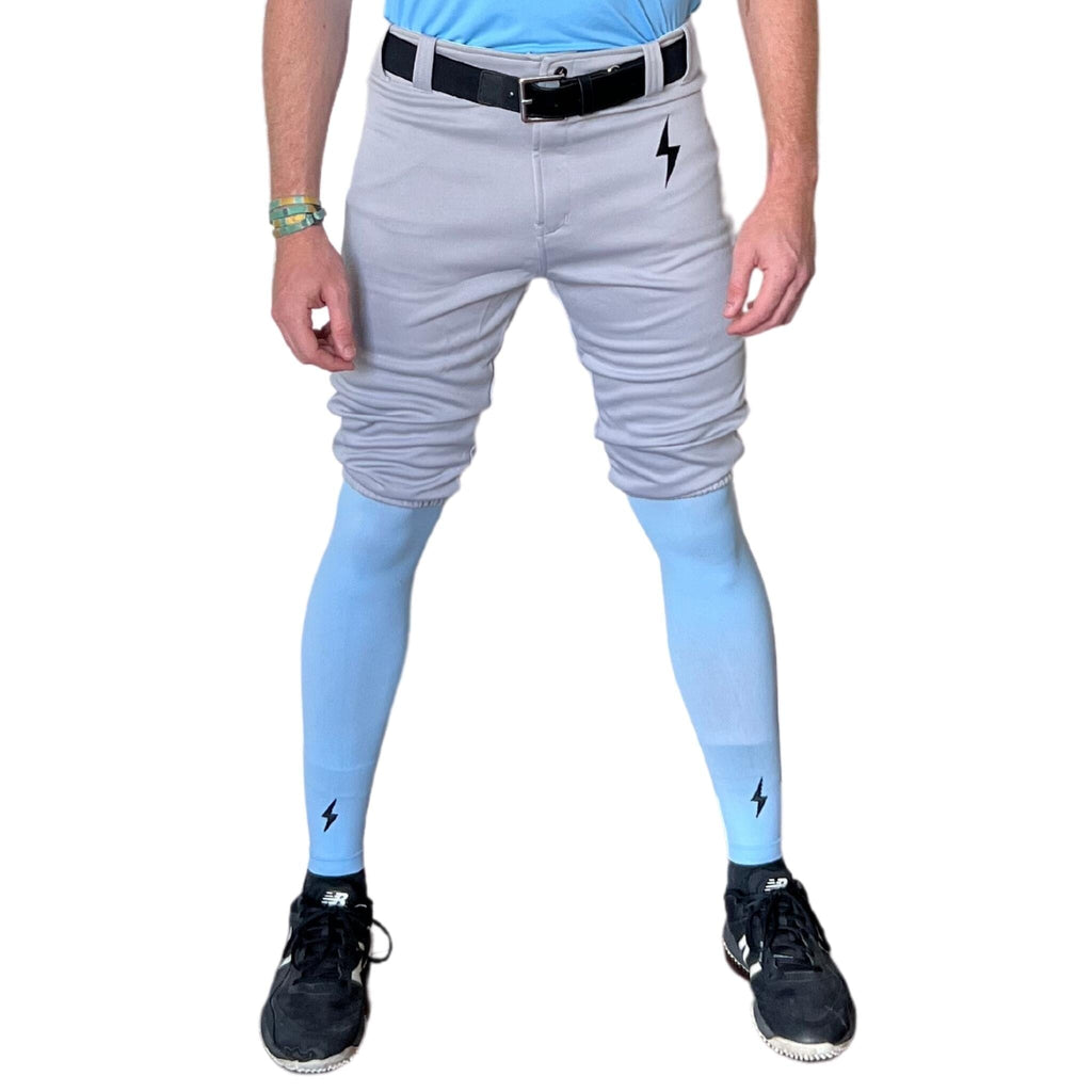 BRUCE BOLT Premium Pro Baseball Short - GREY- quickbuy