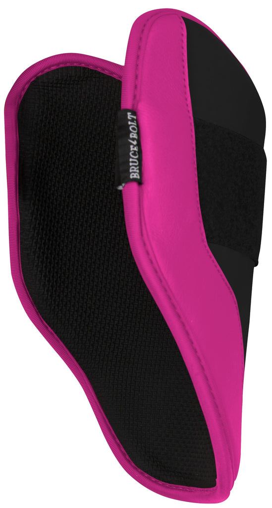 BRUCE BOLT PREMIUM PRO Elbow Guard - BLACK W/ HOT PINK- thumb 5