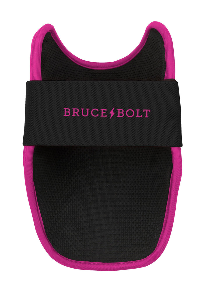 BRUCE BOLT PREMIUM PRO Elbow Guard - BLACK W/ HOT PINK- thumb 2