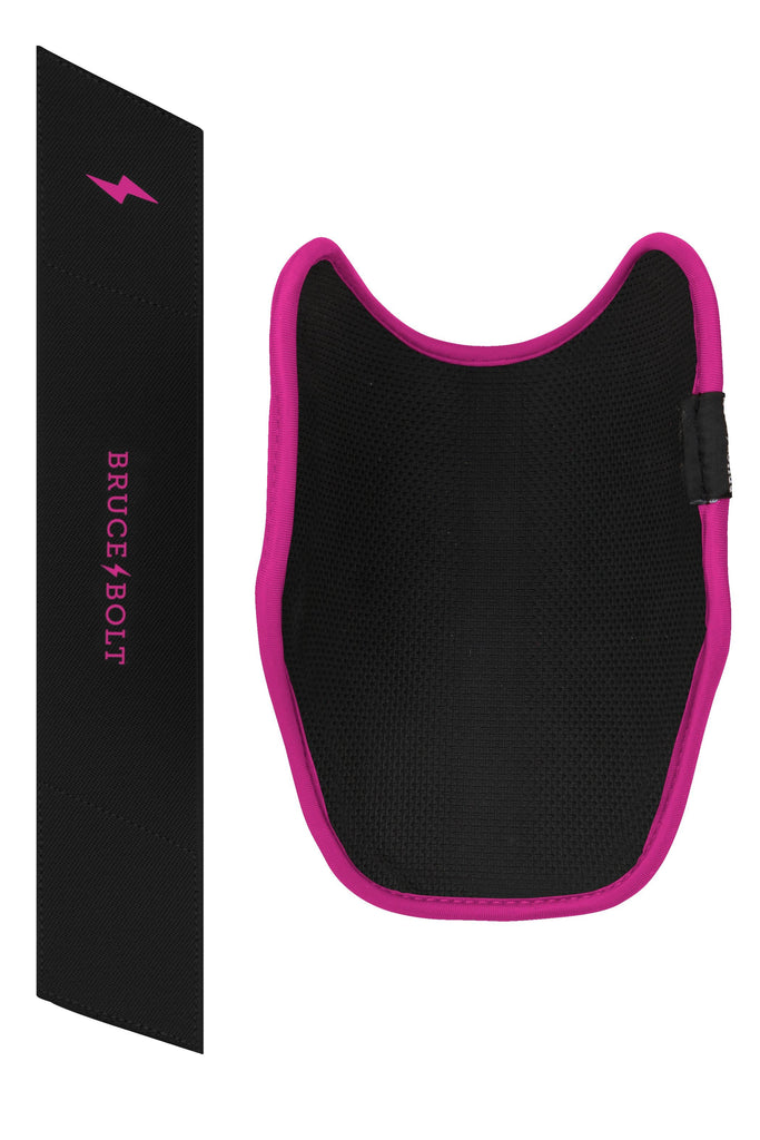 BRUCE BOLT PREMIUM PRO Elbow Guard - BLACK W/ HOT PINK- thumb 3