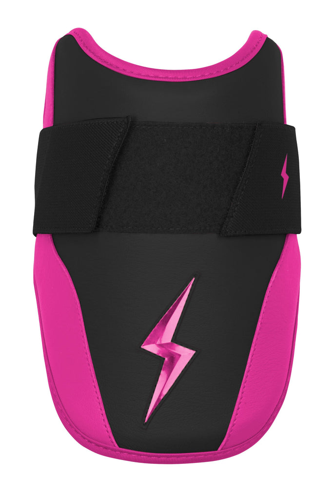 BRUCE BOLT PREMIUM PRO Elbow Guard - BLACK W/ HOT PINK- thumb 1