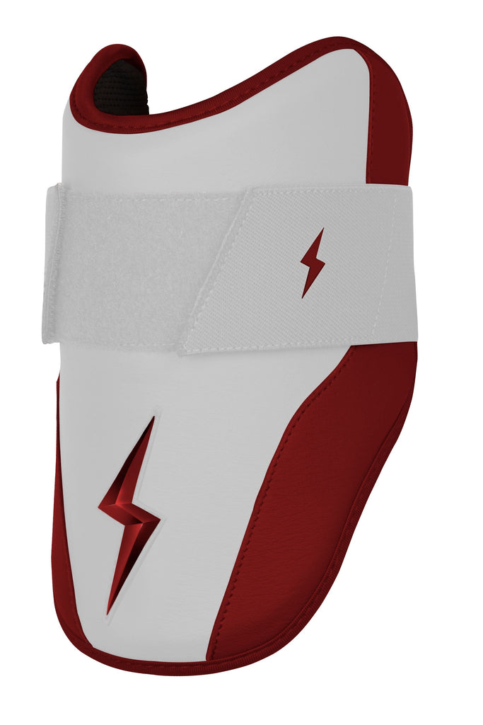 BRUCE BOLT Chrome Series Elbow Guard - MAROON- thumb 4