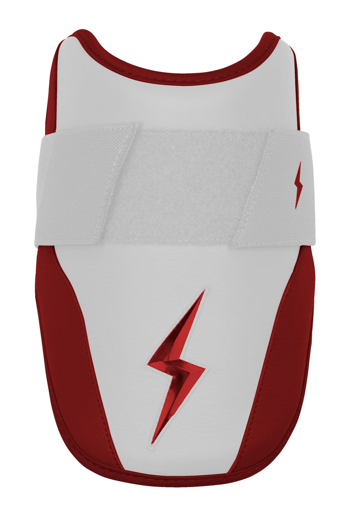 BRUCE BOLT Chrome Series Elbow Guard - MAROON- quickbuy