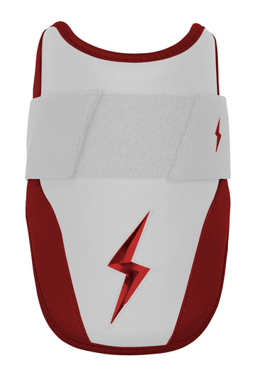 BRUCE BOLT Chrome Series Elbow Guard - MAROON - 1