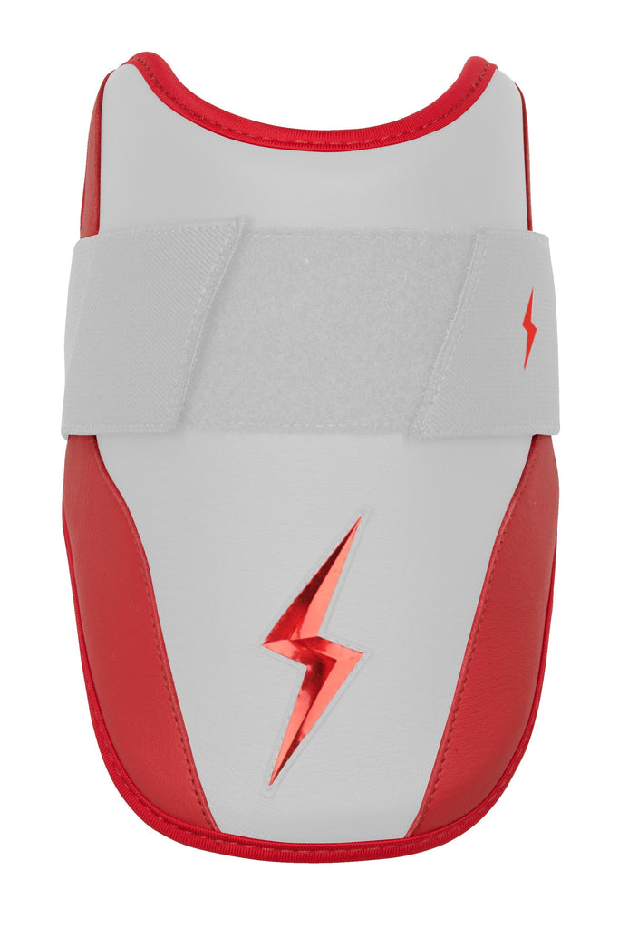 BRUCE BOLT Chrome Series Elbow Guard - RED- quickbuy
