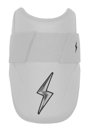 BRUCE BOLT Chrome Series Elbow Guard - WHITE - 1