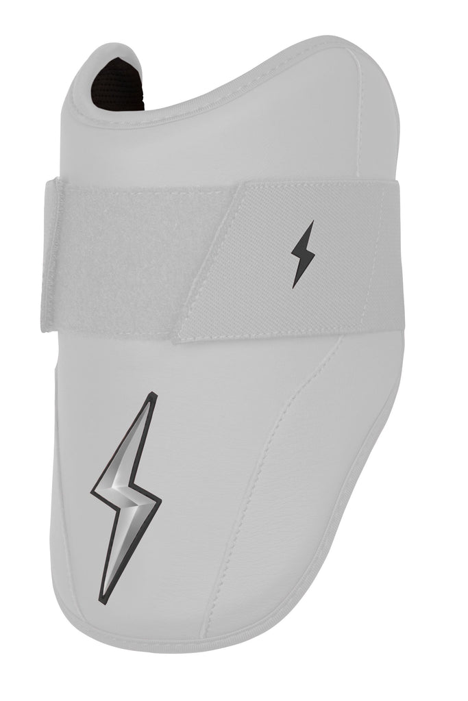 BRUCE BOLT Chrome Series Elbow Guard - WHITE- thumb 4