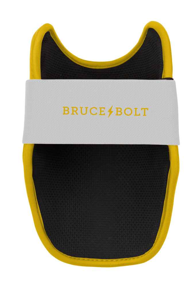 BRUCE BOLT Chrome Series Elbow Guard - YELLOW- quickbuy