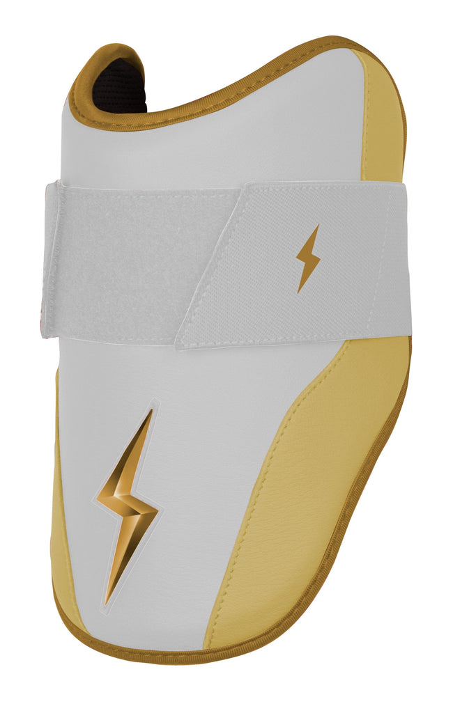 BRUCE BOLT PREMIUM PRO Elbow Guard - GOLD WHITE- thumb 4