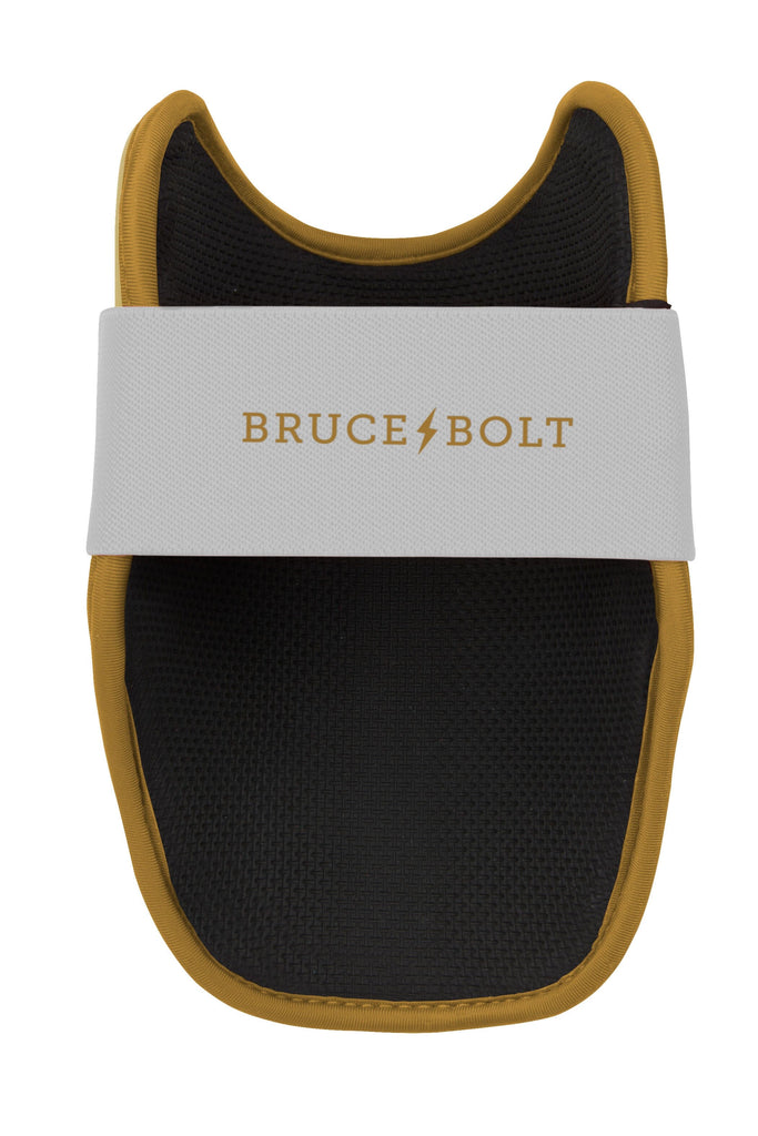 BRUCE BOLT PREMIUM PRO Elbow Guard - GOLD WHITE- thumb 2