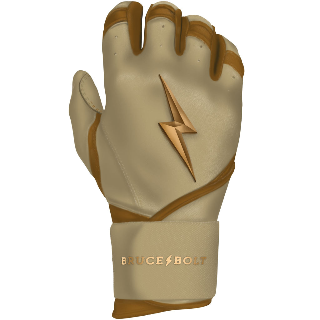 PREMIUM PRO GOLD Series Long Cuff Batting Gloves- thumb 7