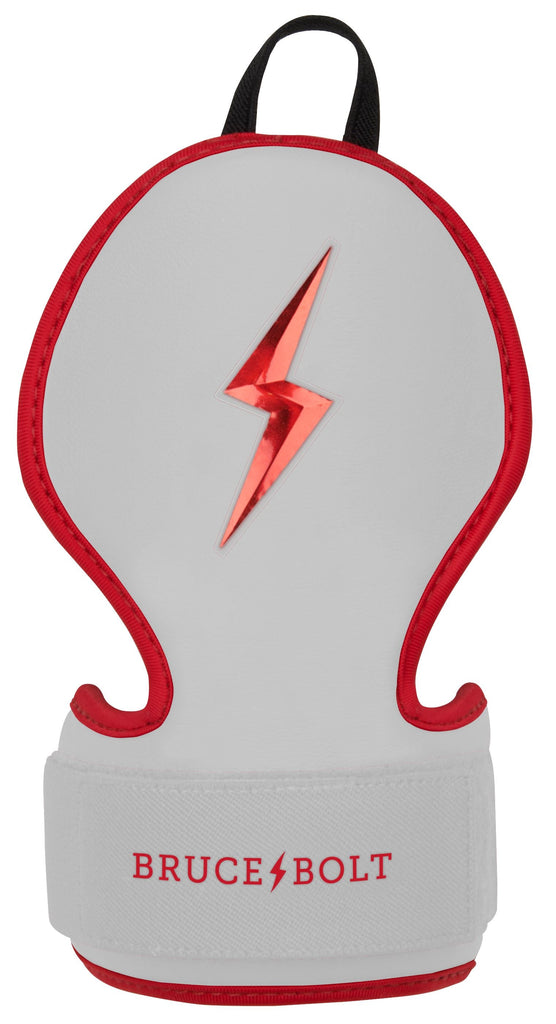 BRUCE BOLT Chrome Series Hand Guard - RED- quickbuy