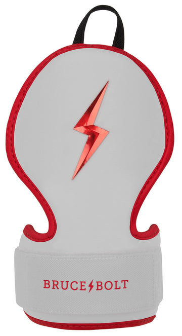 BRUCE BOLT Chrome Series Hand Guard - RED - 1