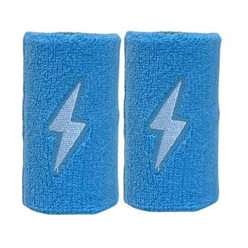 BRUCE BOLT Premium Pro Wrist Bands - BABY BLUE - 1