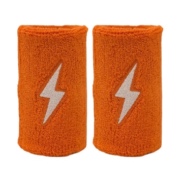 BRUCE BOLT Premium Pro Wrist Bands - ORANGE - 1