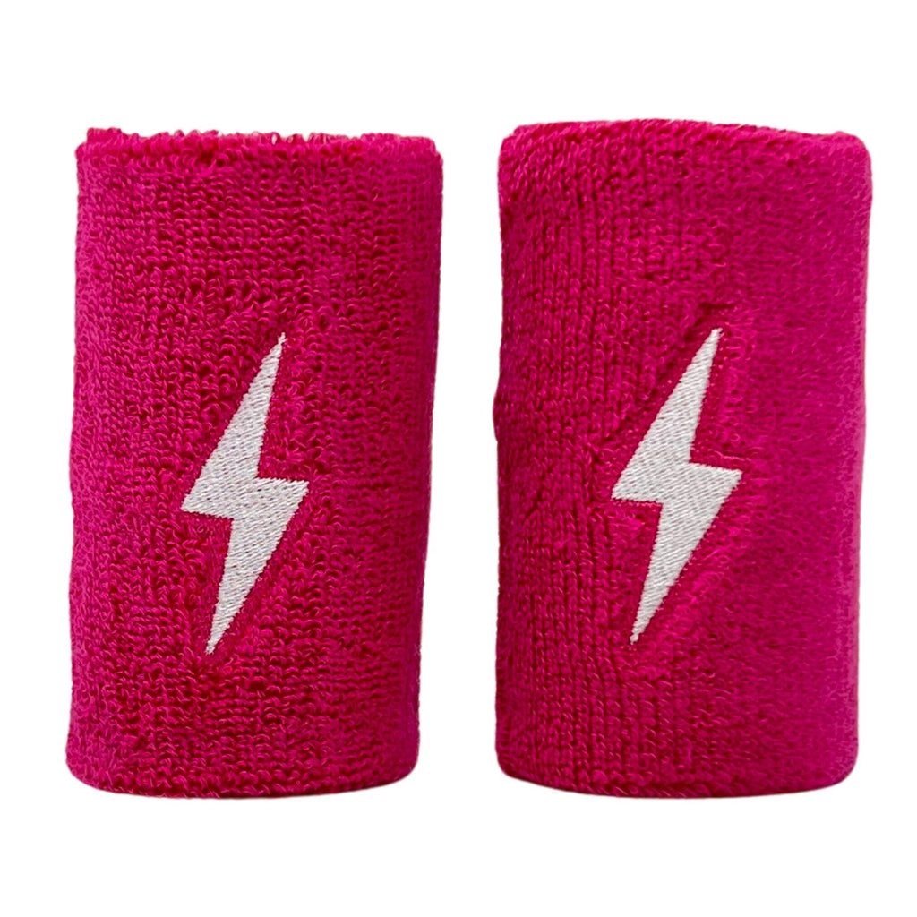 BRUCE BOLT Premium Pro Wrist Bands - PINK- quickbuy