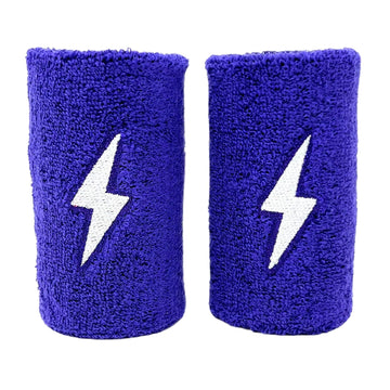 BRUCE BOLT Premium Pro Wrist Bands - PURPLE - 1
