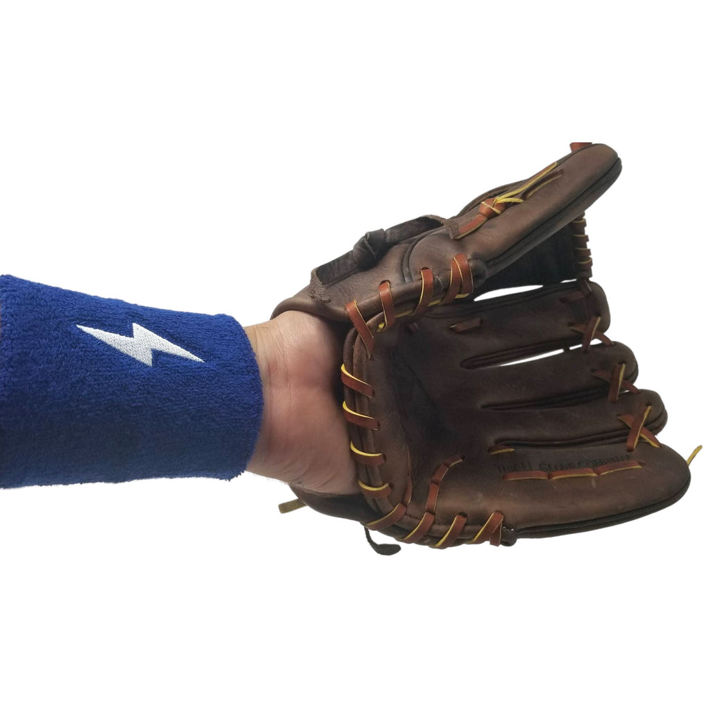 BRUCE BOLT Premium Pro Wrist Bands - ROYAL- thumb 2