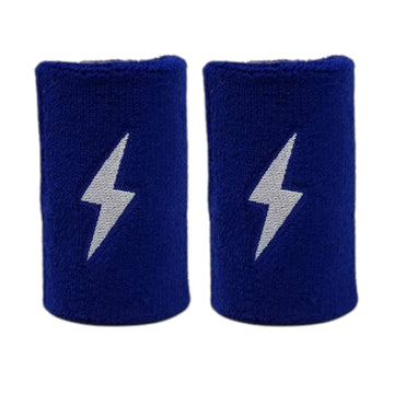 BRUCE BOLT Premium Pro Wrist Bands - ROYAL - 1