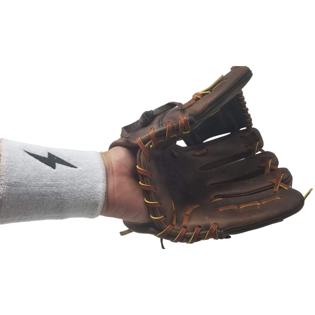 BRUCE BOLT Premium Pro Wrist Bands - WHITE- quickbuy