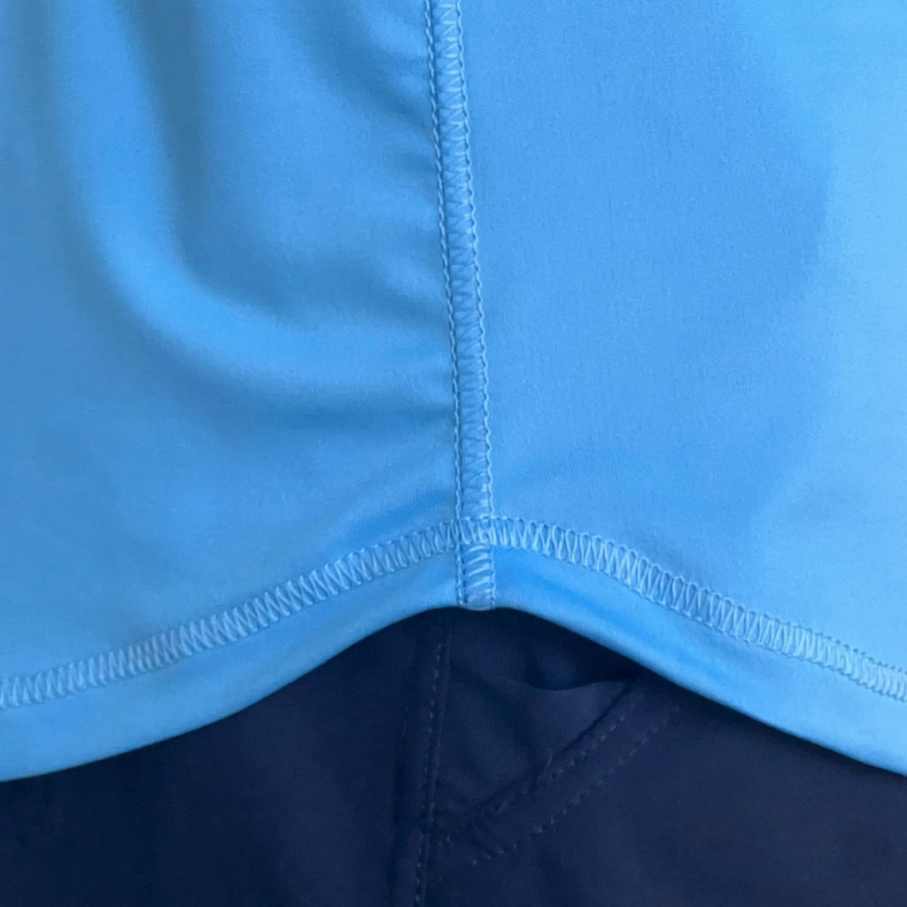 BRUCE BOLT Short Sleeve Performance T-Shirt with Reflective Bolt - BABY BLUE- thumb 4