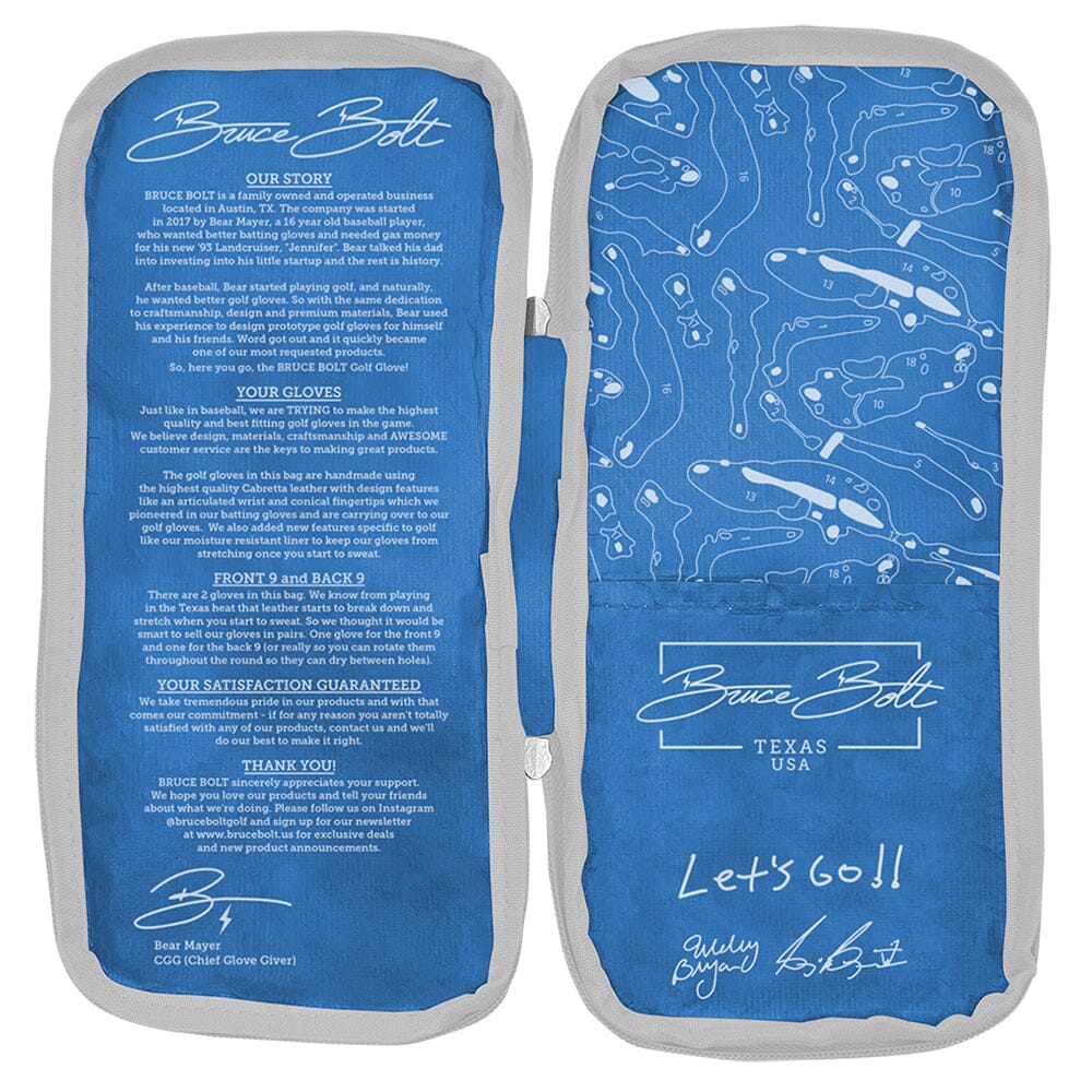 Bryan Bros Creator Series Golf Gloves (On Left, 2-Pack) - Baby Blue- thumb 7