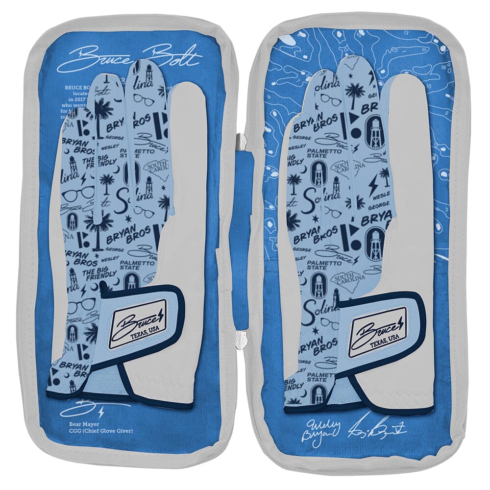 Bryan Bros Creator Series Golf Gloves (On Left, 2-Pack) - Baby Blue- thumb 8