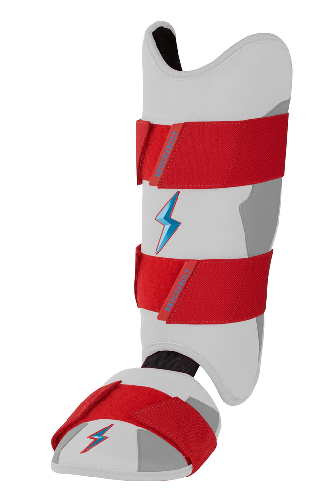 BRUCE BOLT Creator Series Leg Guard - MIAMI WHITE- thumb 3