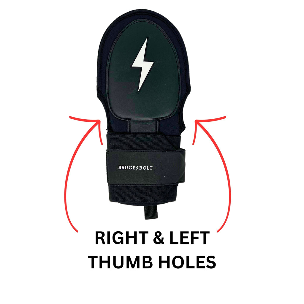 BRUCE BOLT Original Series Sliding Mitt - BLACK- thumb 3