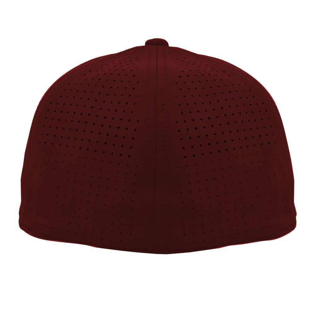 BRUCE BOLT SMART FIT BLANK Performance Game Hat - MAROON- thumb 4