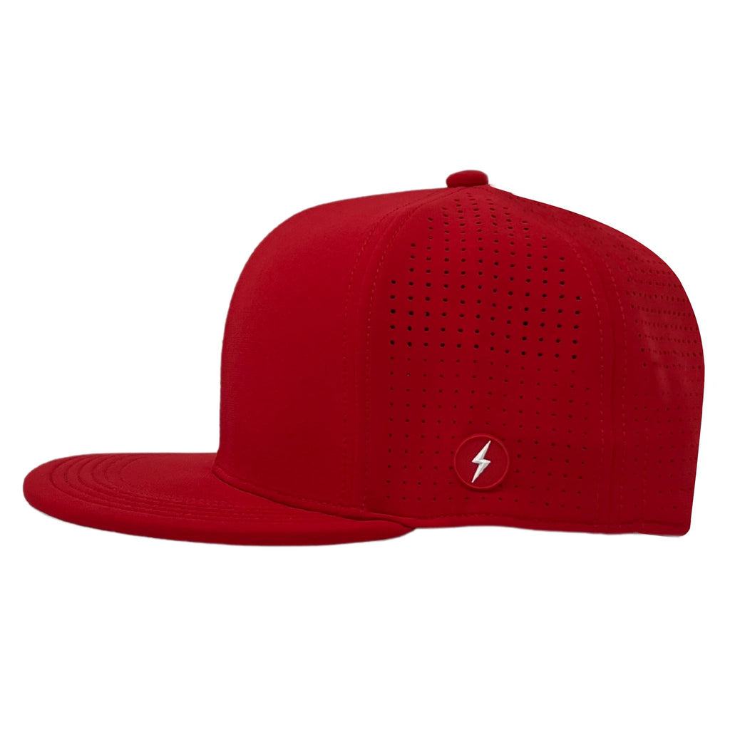 BRUCE BOLT SMART FIT BLANK Performance Game Hat - RED- thumb 3