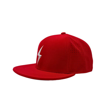 BRUCE BOLT SMART FIT Performance Game Hat - RED - 1
