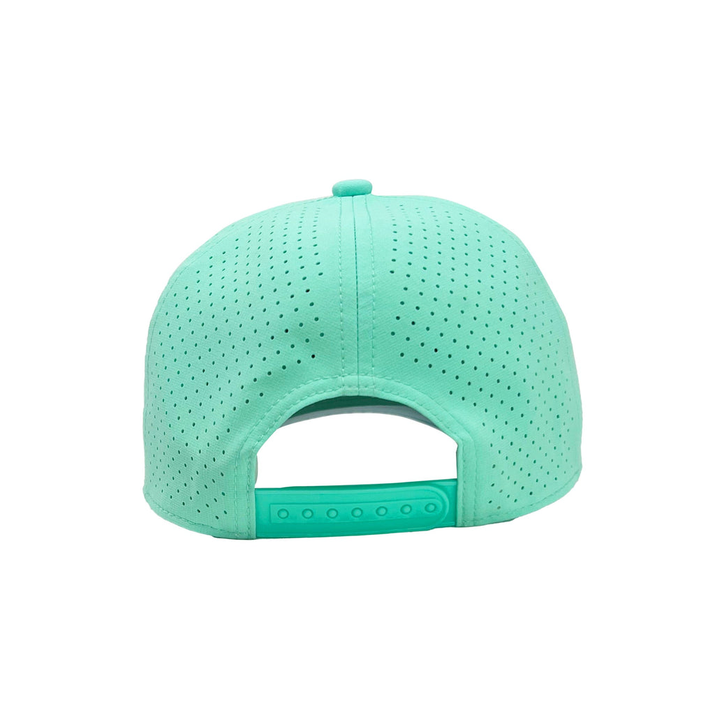 BRUCE BOLT Standard 5-Panel Snapback Hat - MINT- quickbuy