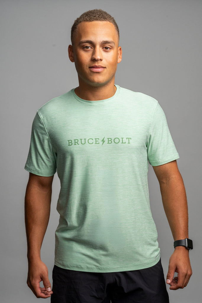 "BRUCE BOLT" SuperSoft T-Shirt | Mint- quickbuy