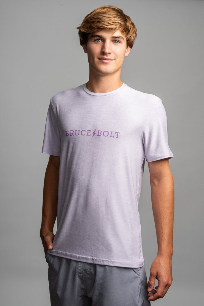 "BRUCE BOLT" SuperSoft T-Shirt | Periwinkle- quickbuy