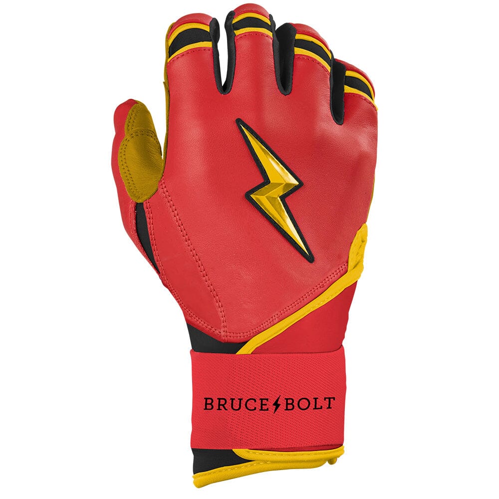 Creator Series Long Cuff Batting Gloves | Griffin Red- thumb 4