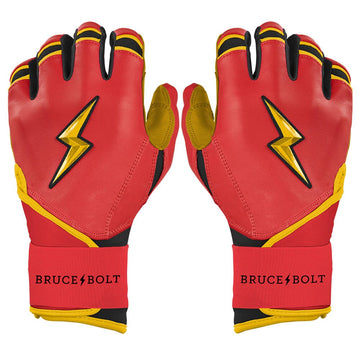 Creator Series Long Cuff Batting Gloves | Griffin Red - 1