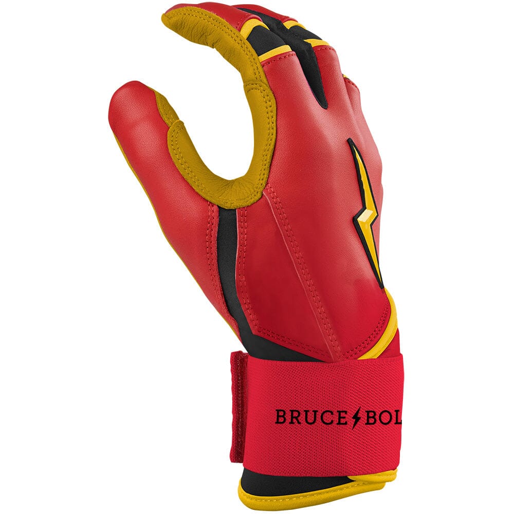 Creator Series Long Cuff Batting Gloves | Griffin Red- thumb 5