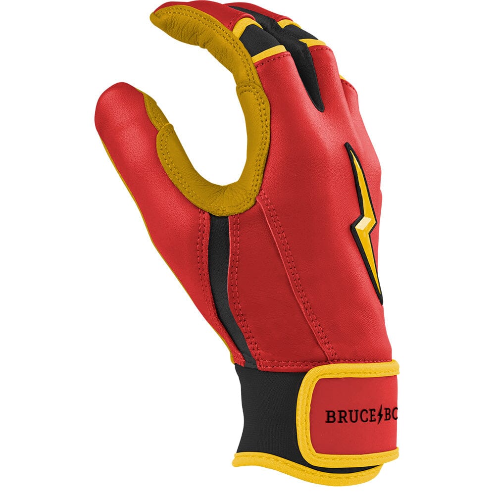 Creator Series Short Cuff Batting Gloves | Griffin Red- thumb 5