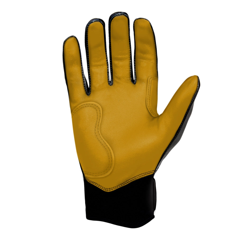 FACTORY DEFECT PREMIUM PRO Short Cuff Batting Gloves | BLACK- thumb 3