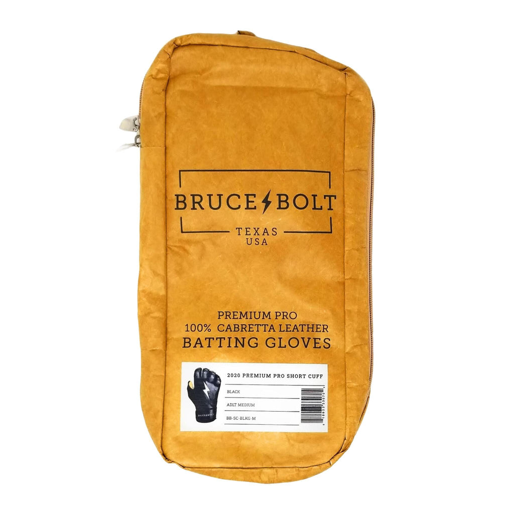 FACTORY DEFECT PREMIUM PRO Short Cuff Batting Gloves | BLACK- quickbuy