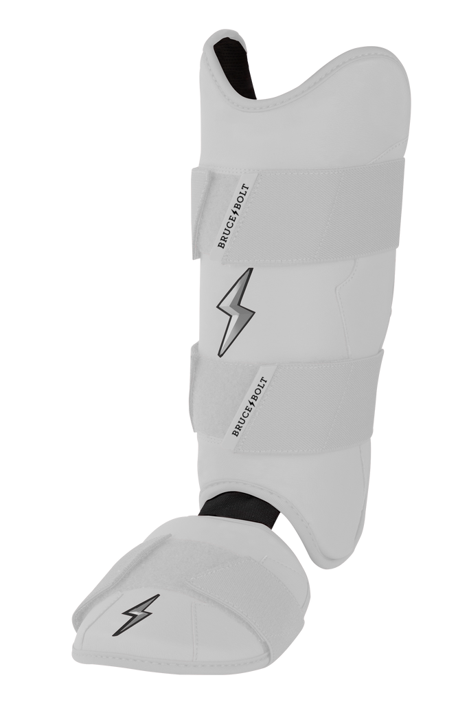 BRUCE BOLT Chrome Series Leg Guard - WHITE- thumb 3