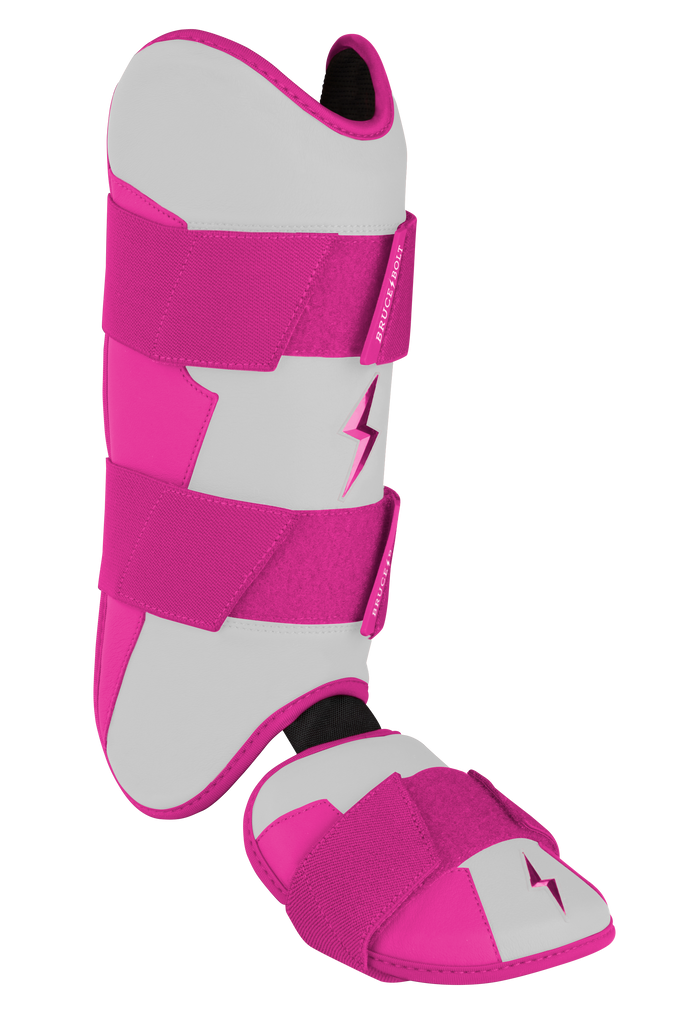 BRUCE BOLT Chrome Series Leg Guard - PINK- thumb 4