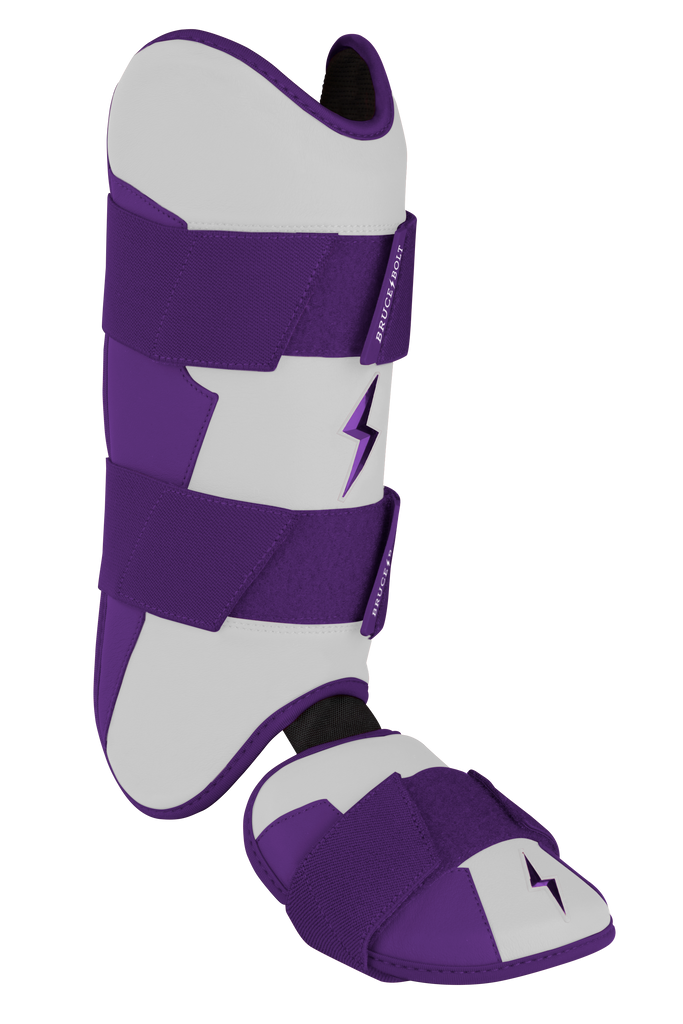 BRUCE BOLT Chrome Series Leg Guard - PURPLE- thumb 4
