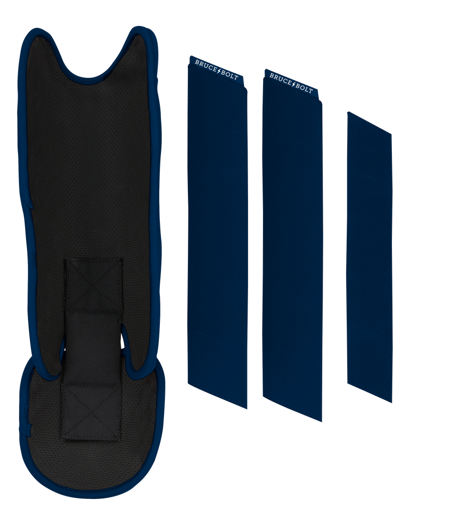 BRUCE BOLT Chrome Series Leg Guard - NAVY- thumb 5
