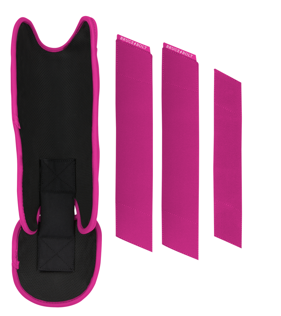 BRUCE BOLT Chrome Series Leg Guard - PINK- thumb 5