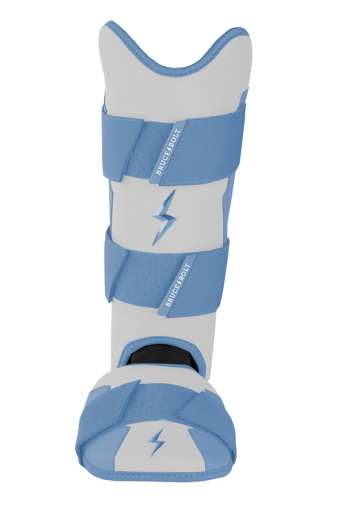BRUCE BOLT Chrome Series Leg Guard - BABY BLUE- quickbuy